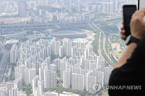 서울 송파구 일대 아파트 모습. 연합뉴스